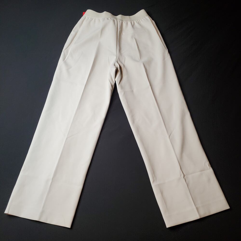 Spanx Women's Size M NWT Carefree Opacity Crepe Trousers Ivory White 20910 - Picture 5 of 9